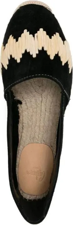 Castañer Karen suede espadrilles Black