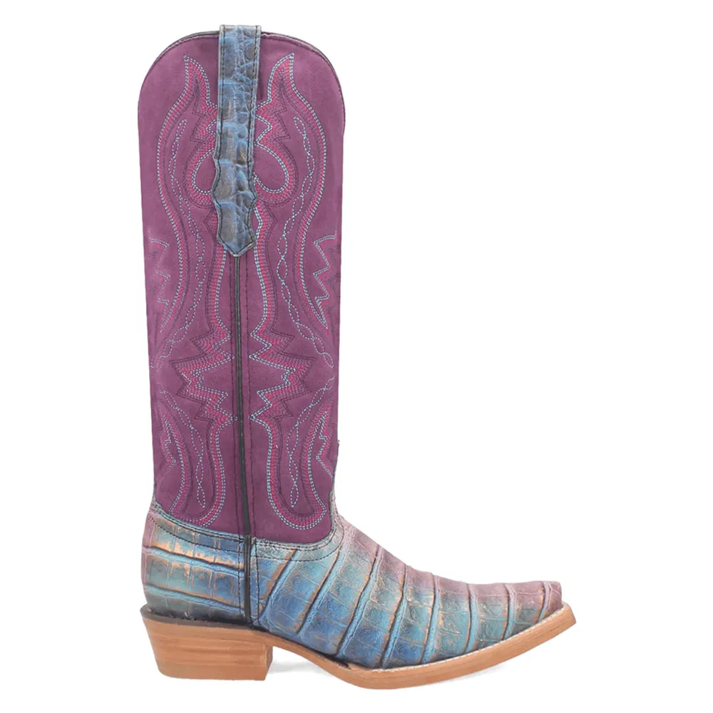 Caterina Embroidered Snip Toe Cowboy Boots