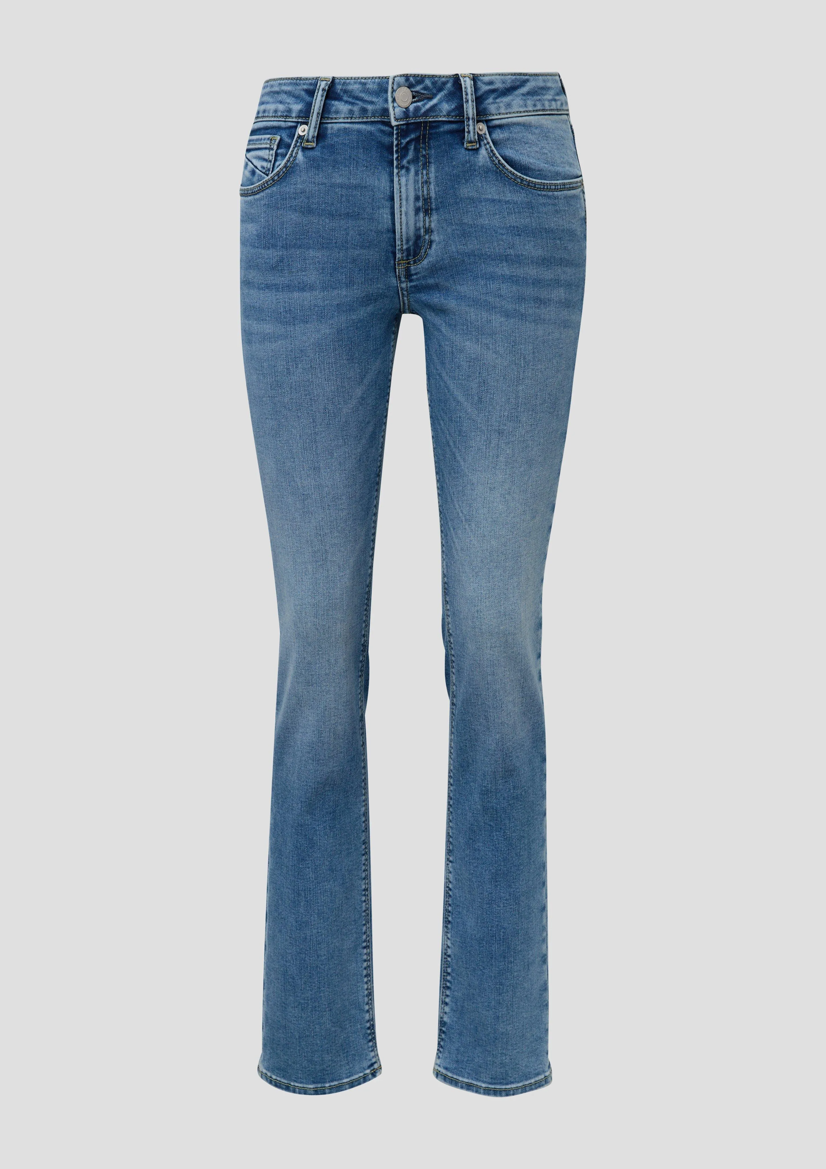 Catie jeans / slim fit / mid rise / straight leg