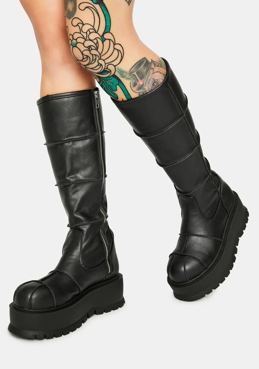 Cerberus Knee High Boots