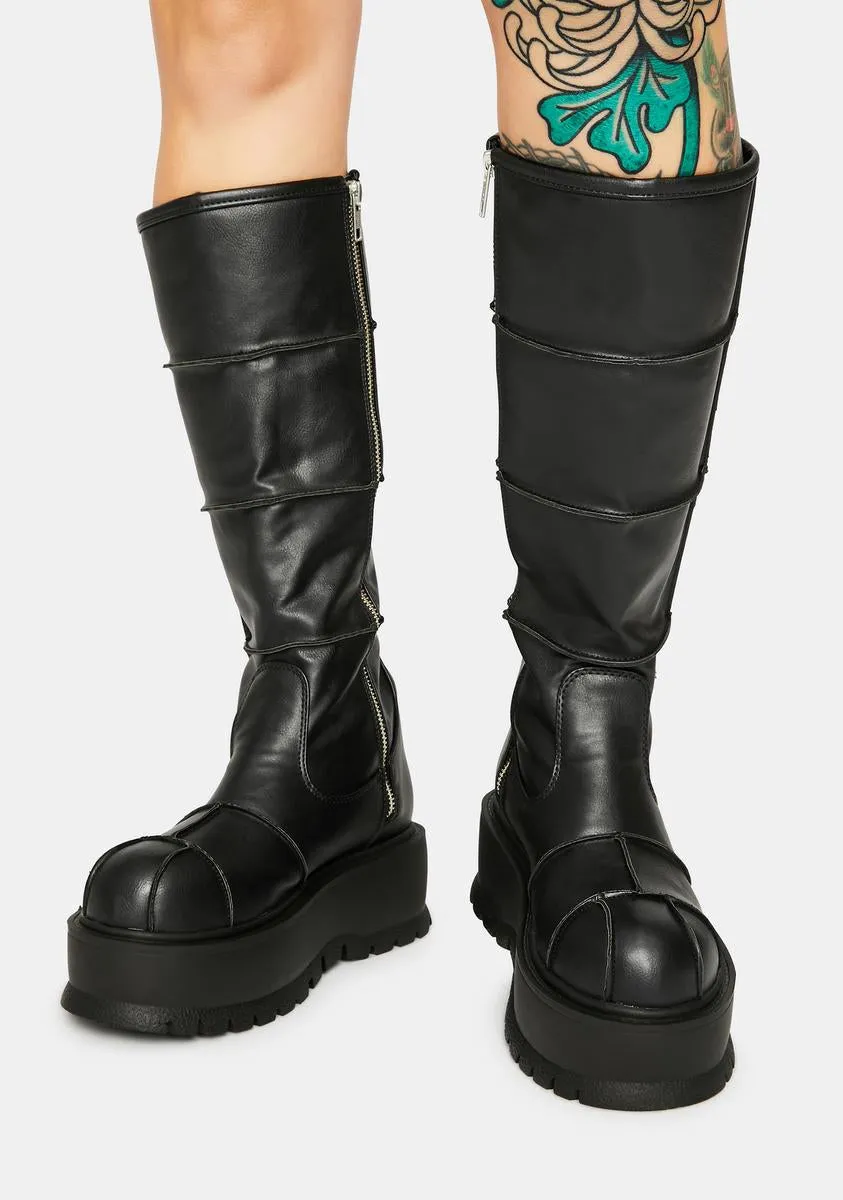 Cerberus Knee High Boots