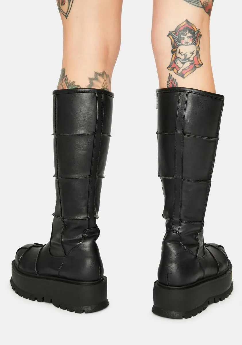 Cerberus Knee High Boots