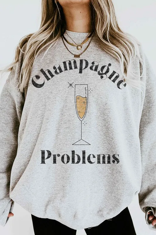 Champagne Graphic Sweatshirt