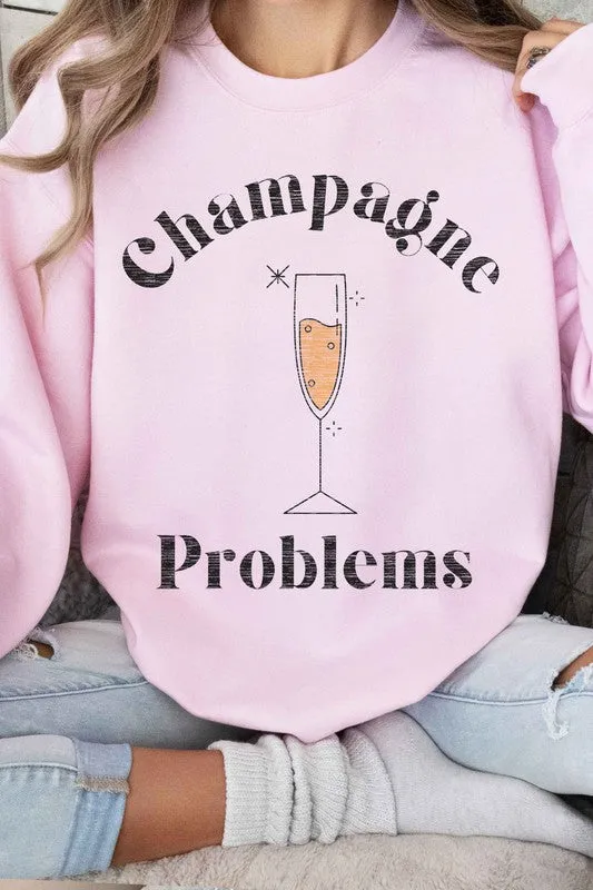 Champagne Graphic Sweatshirt