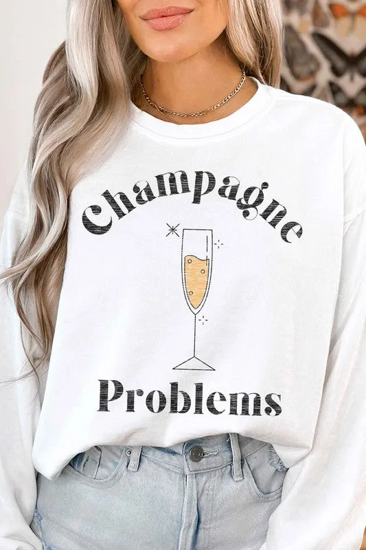 Champagne Graphic Sweatshirt