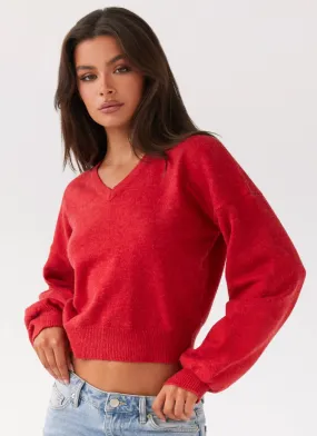 Cherry Knit Top Peppermayo Exclusive