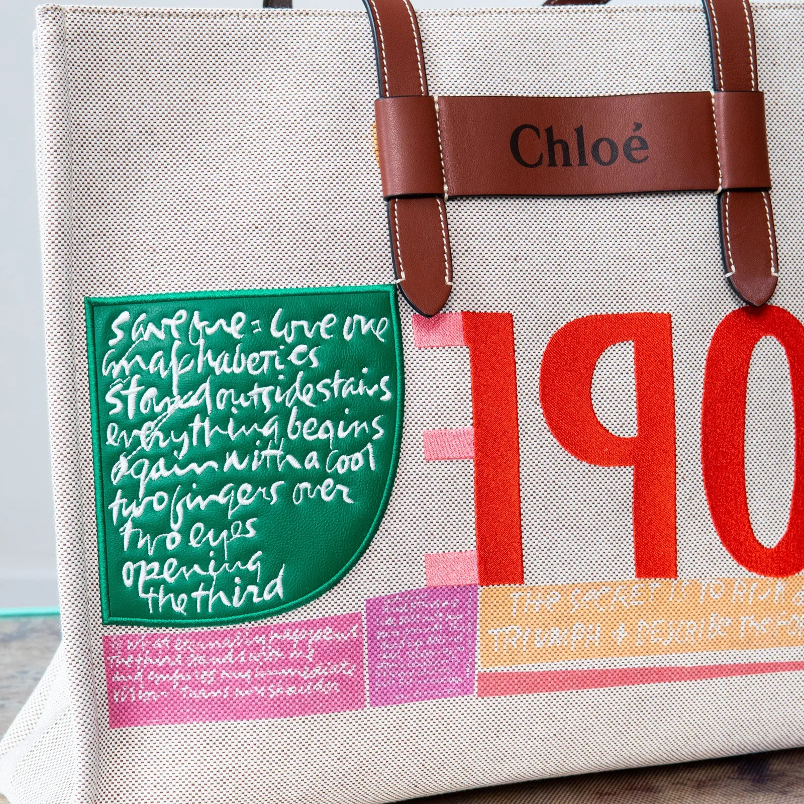 Chloe Cotton Hope Bag