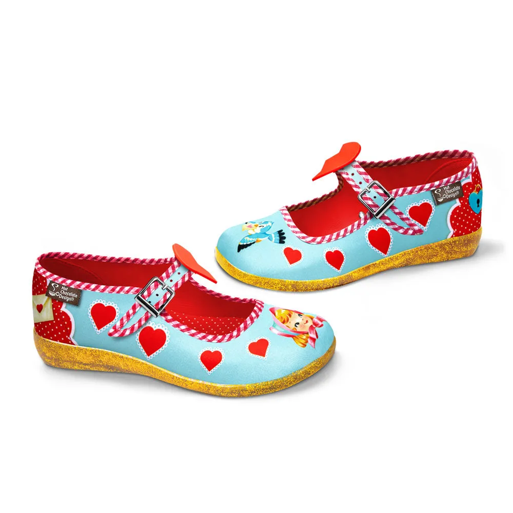 Chocolaticas® Be Mine Women's Mary Jane Flat