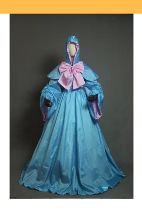 Cinderella Fairy Godmother Satin Cosplay Dress