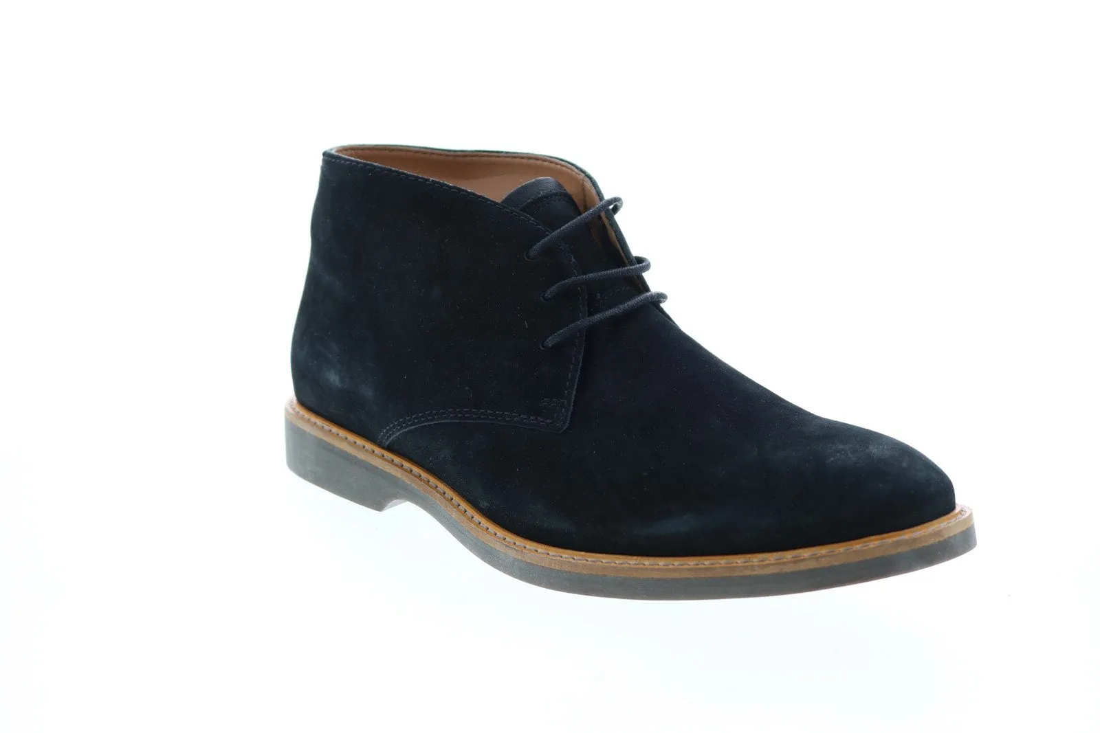 Clarks Atticus Limit Men's Black Nubuck Lace Up Chukka Boots