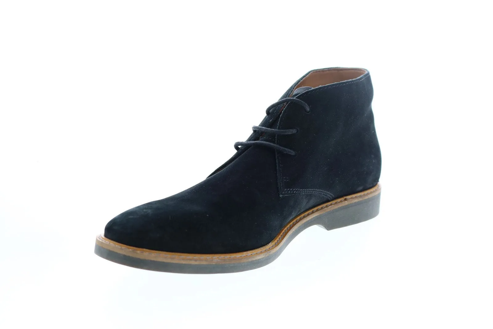 Clarks Atticus Limit Men's Black Nubuck Lace Up Chukka Boots