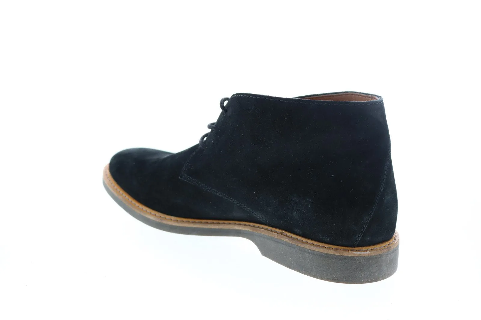 Clarks Atticus Limit Men's Black Nubuck Lace Up Chukka Boots