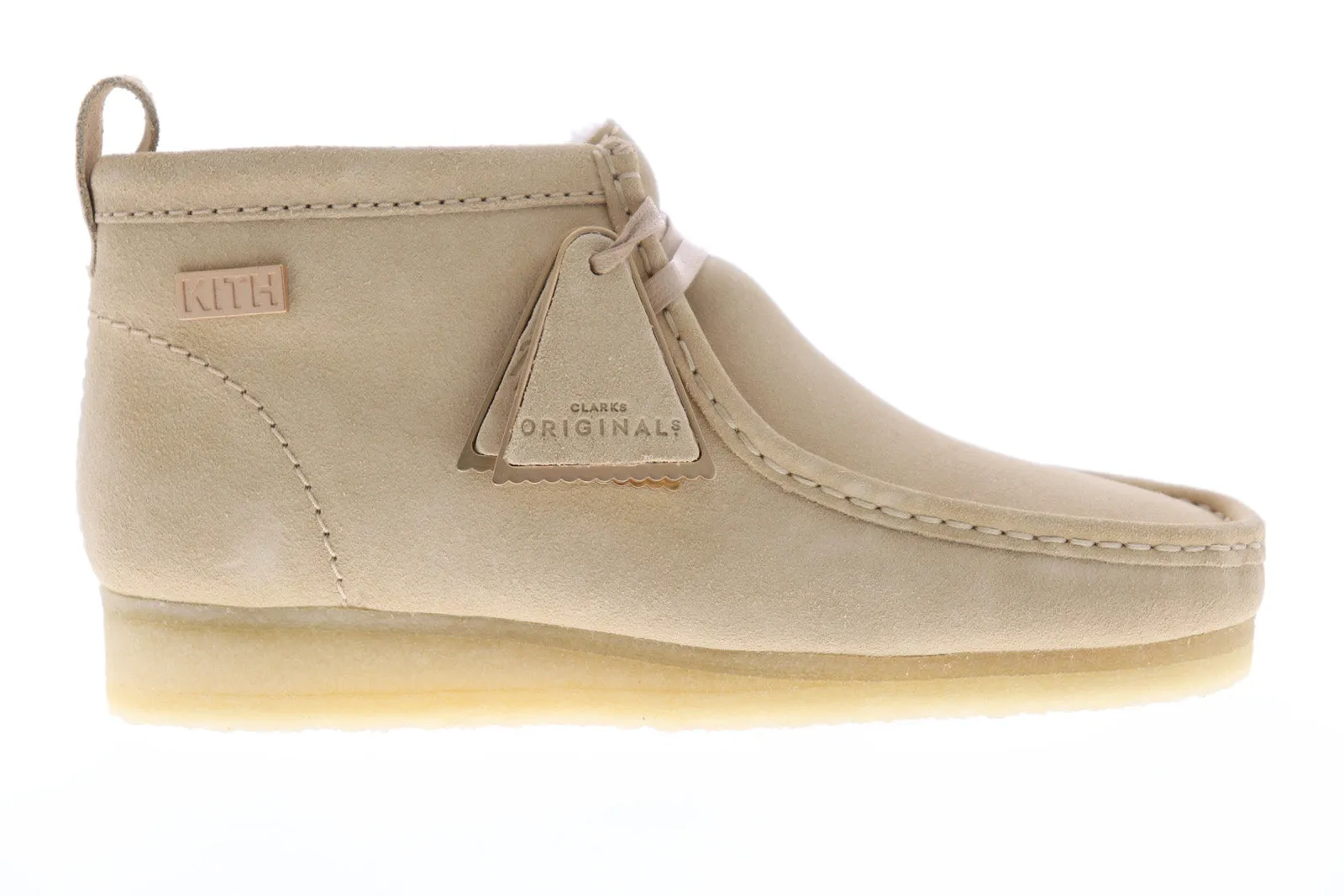 Clarks Beige Tan Suede Men's Wallabee Chukka Boots