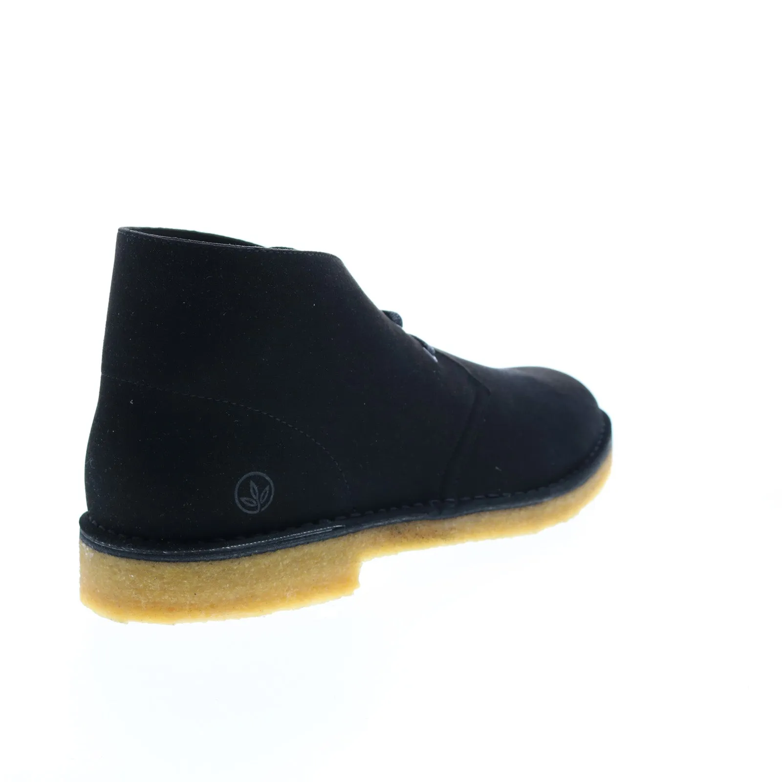 Clarks Black Suede Desert Boots for Men - Lace Up Chukka Style