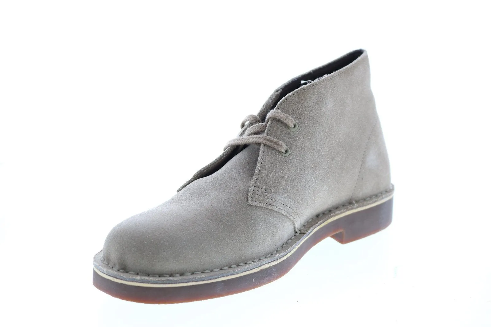 Clarks Gray Suede Chukka Boots for Women in Acre Bridge Style #26139853