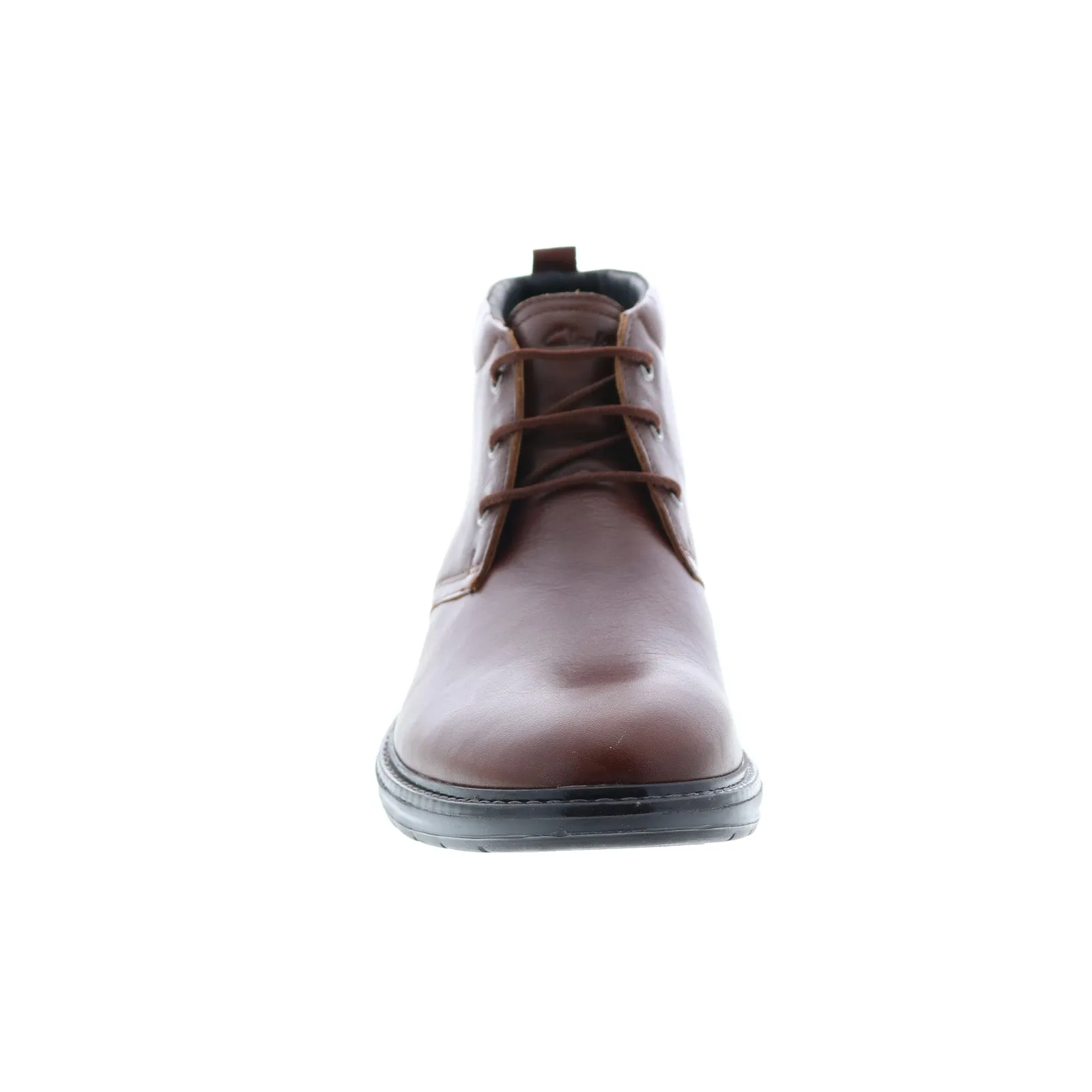 Clarks Men's Brown Leather Chukka Boots, Lace Up Desert Style - Model 26162976.