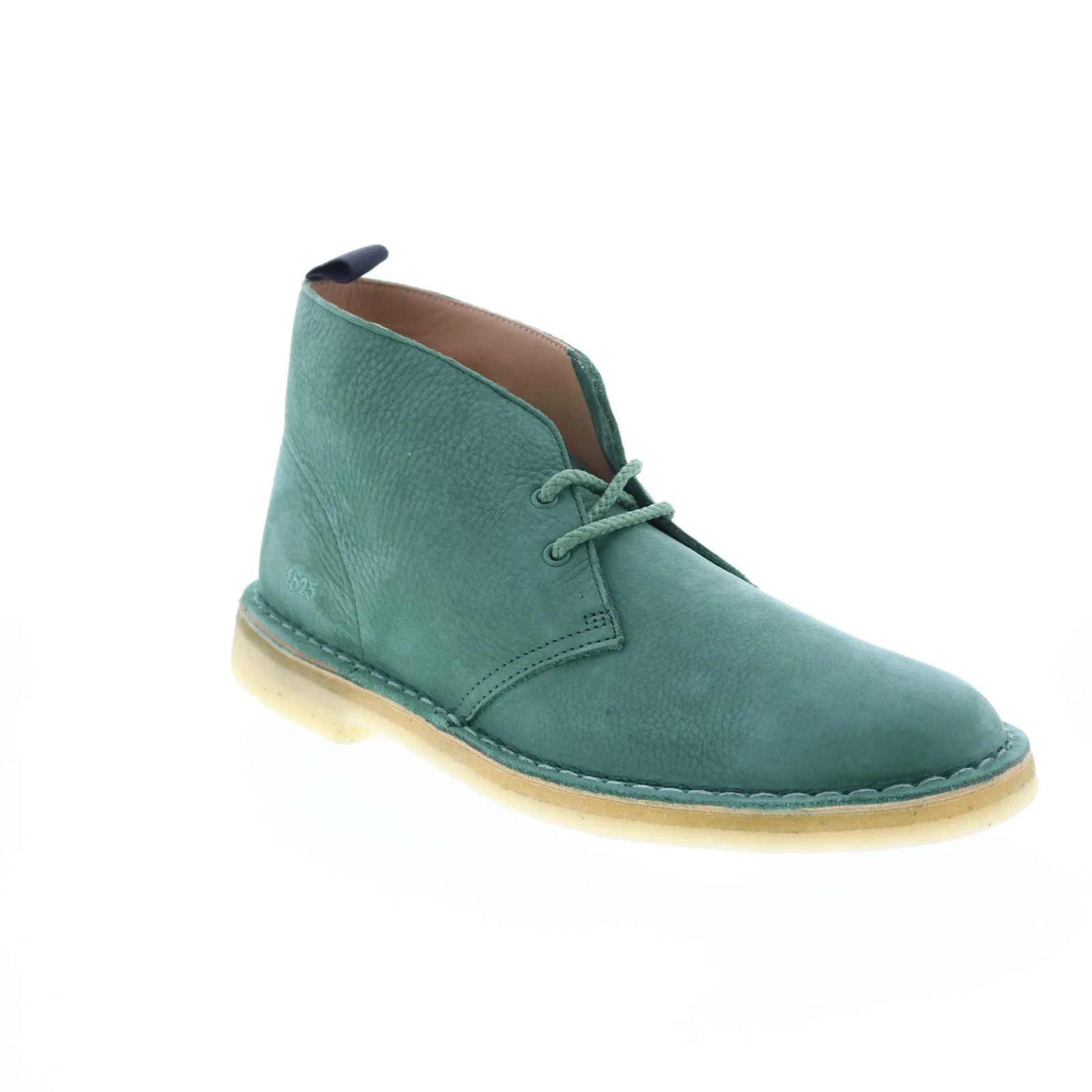 Clarks Men's Green Nubuck Chukka Boots