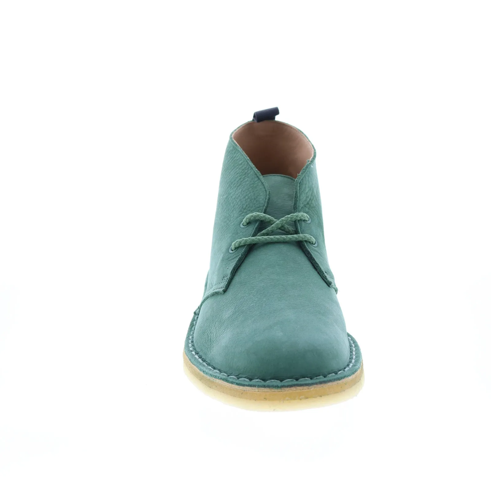 Clarks Men's Green Nubuck Chukka Boots