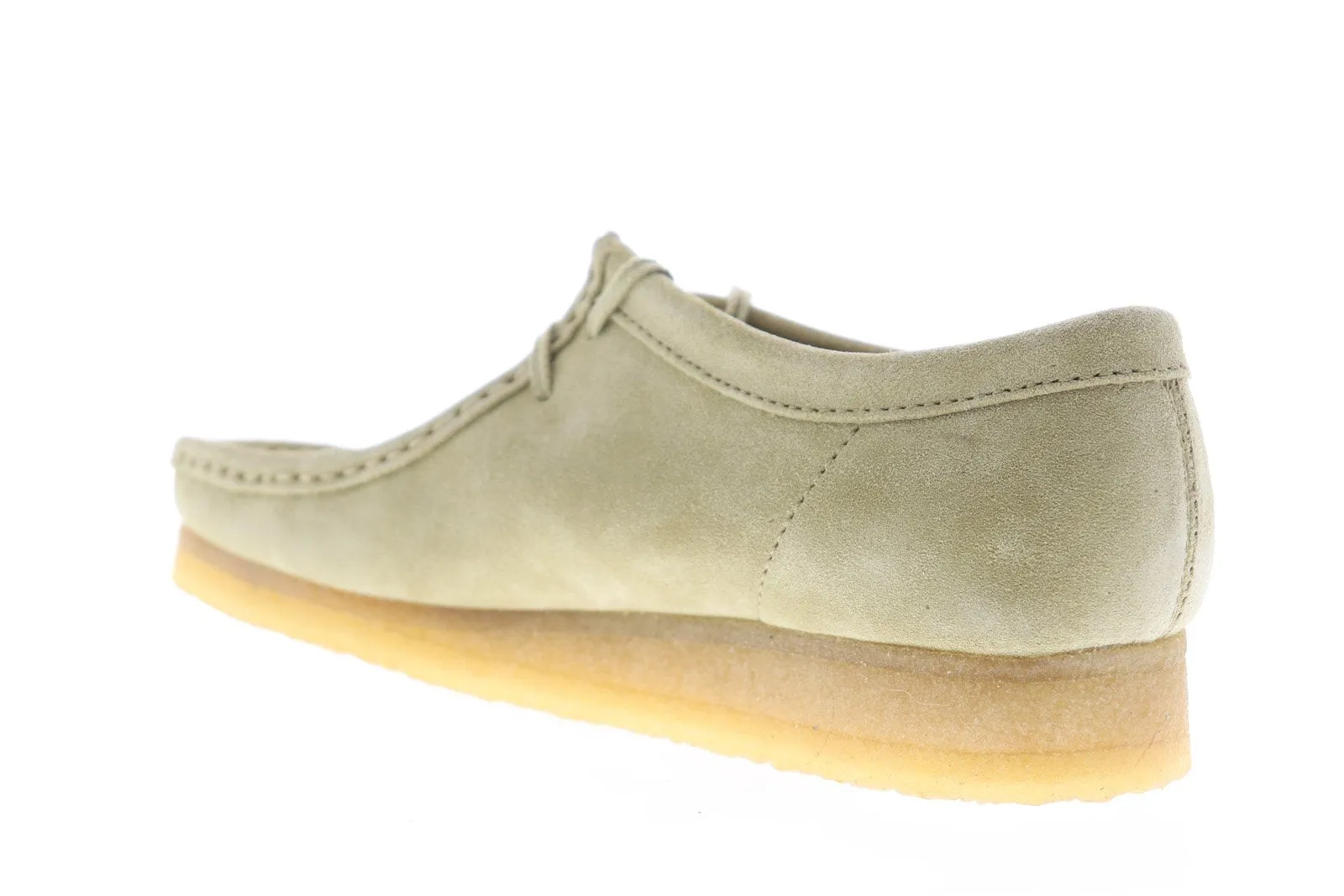 Clarks Wallabee Beige Suede Chukka Boots for Men