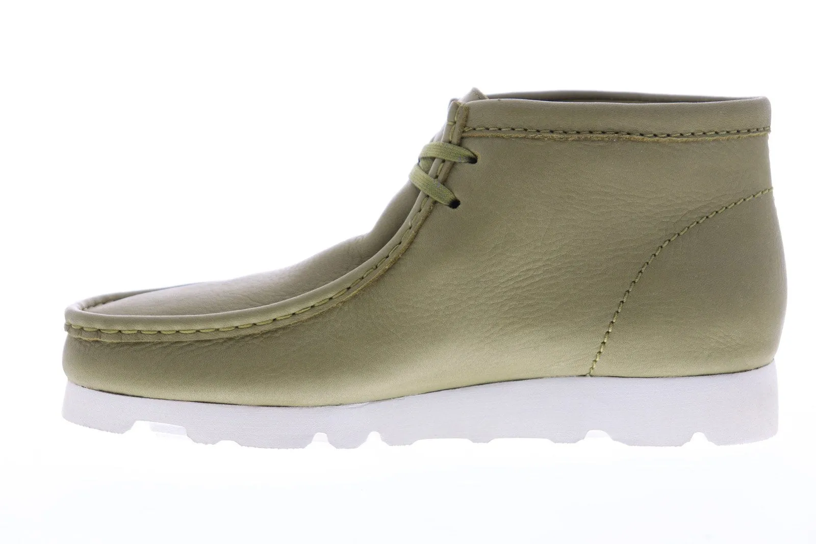 Clarks Wallabee Boot Gore-Tex GTX Chukkas Boots Green Leather Men's - 26144523.