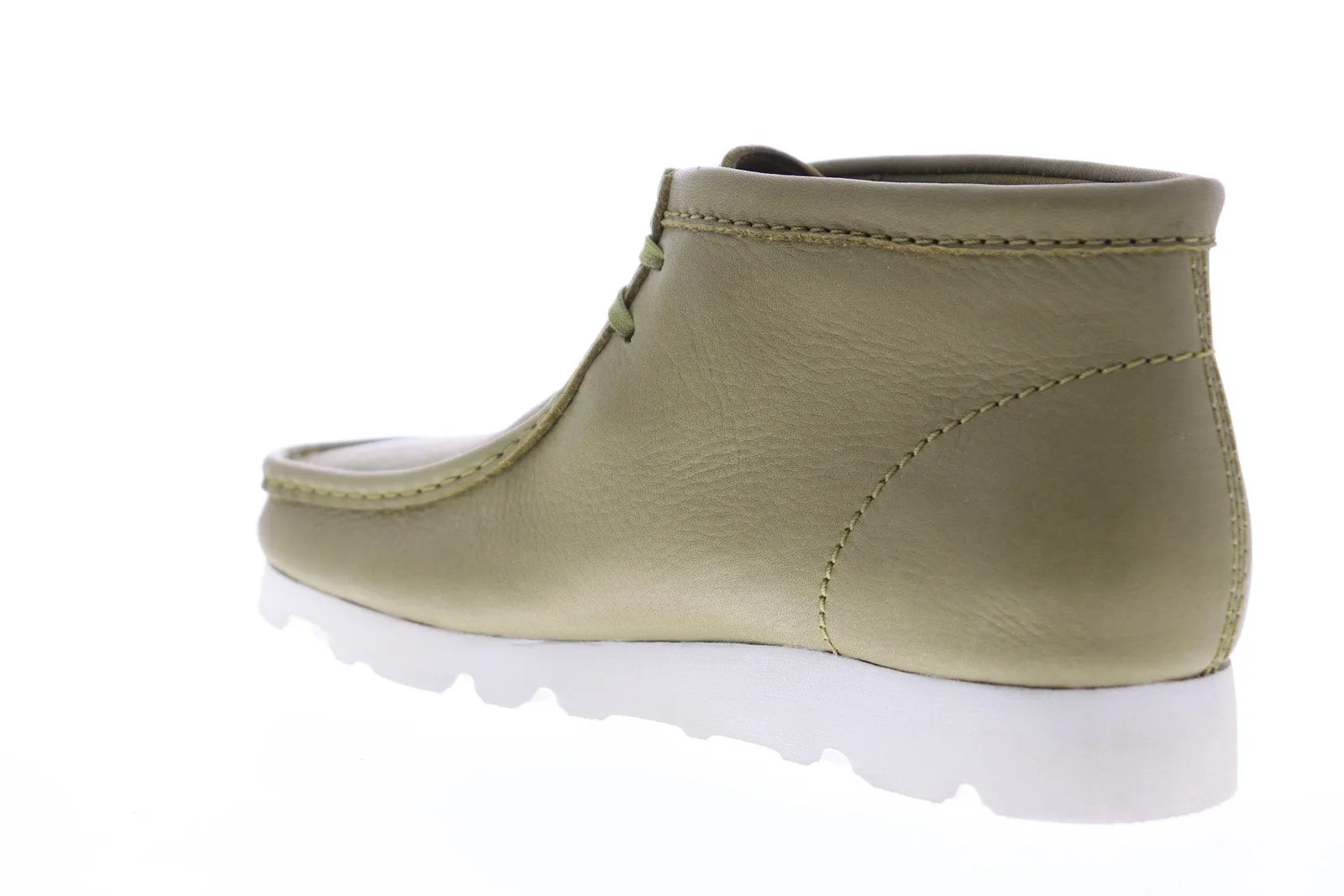 Clarks Wallabee Boot Gore-Tex GTX Chukkas Boots Green Leather Men's - 26144523.