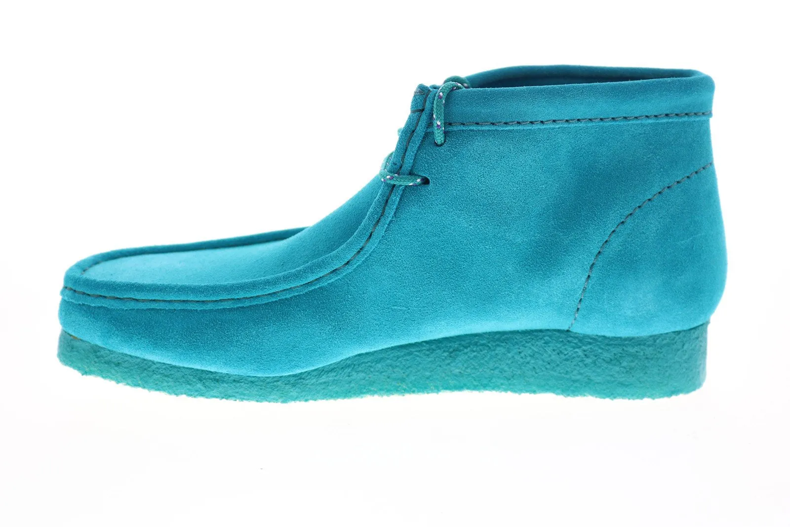 Clarks Wallabee Boot Men's Blue Suede Chukka Boots