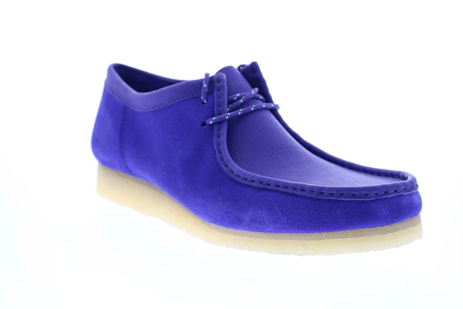 Clarks Wallabee Men's Purple Suede Chukka Boots