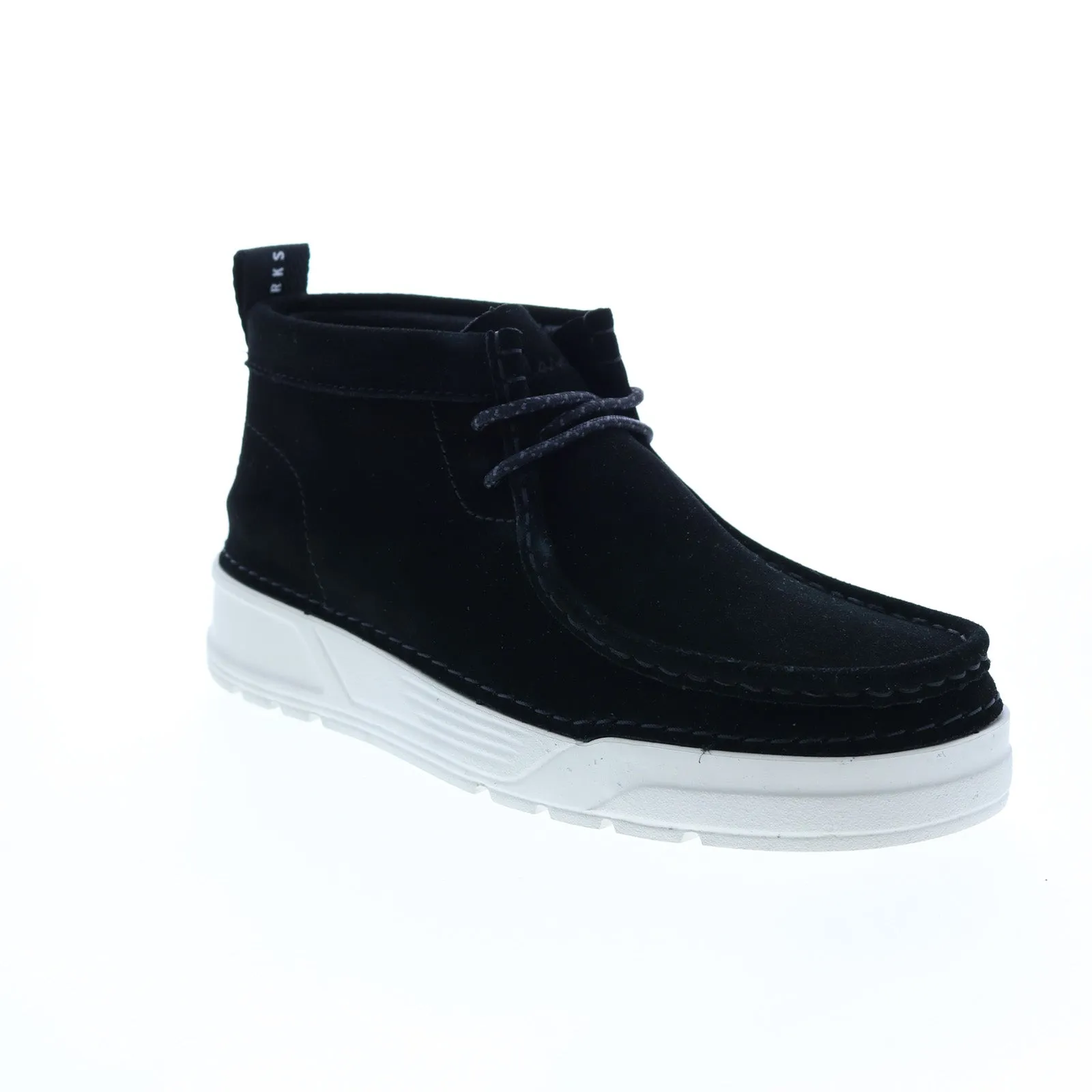 Clarks Women's Wallabee Chukka Boot - Black Suede