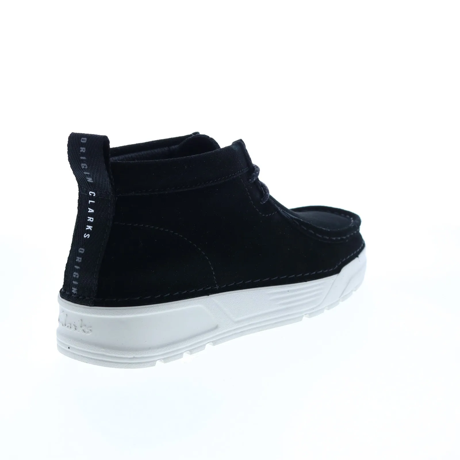 Clarks Women's Wallabee Chukka Boot - Black Suede