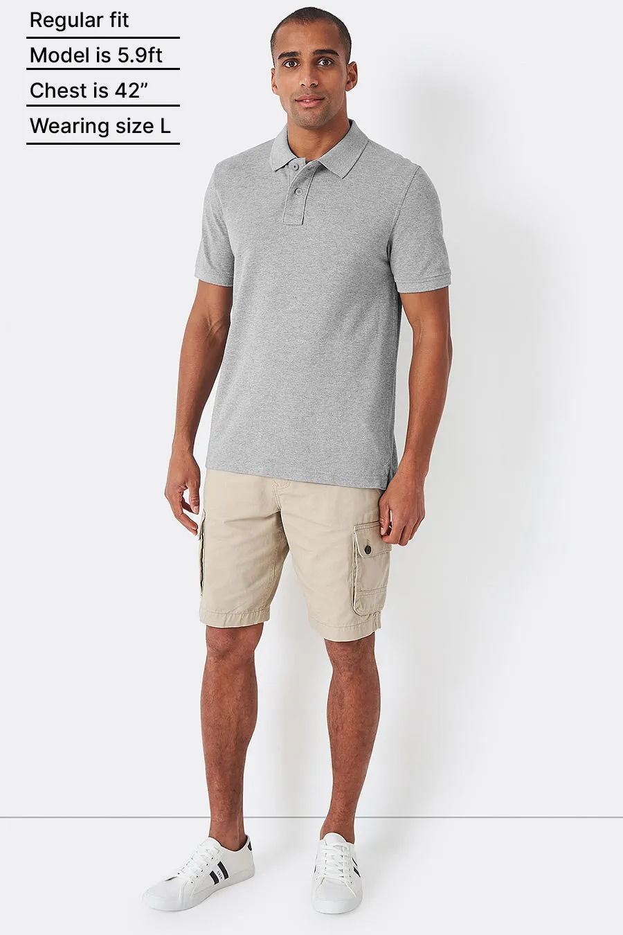 Classic Polo in Grey