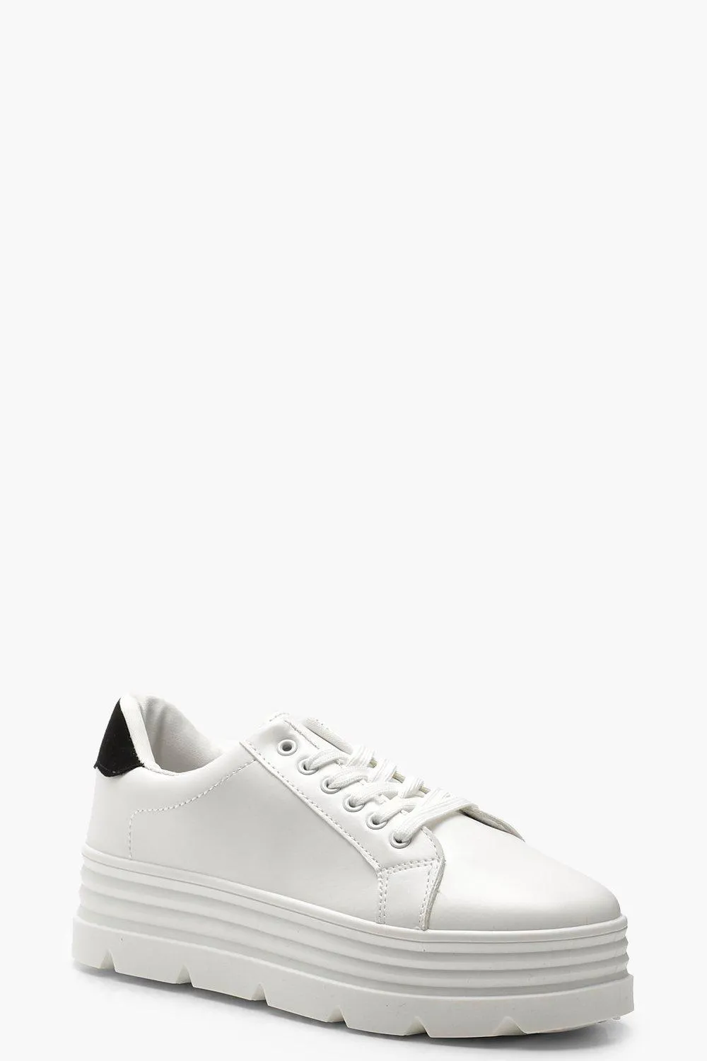 Cleated Platform Sneakers