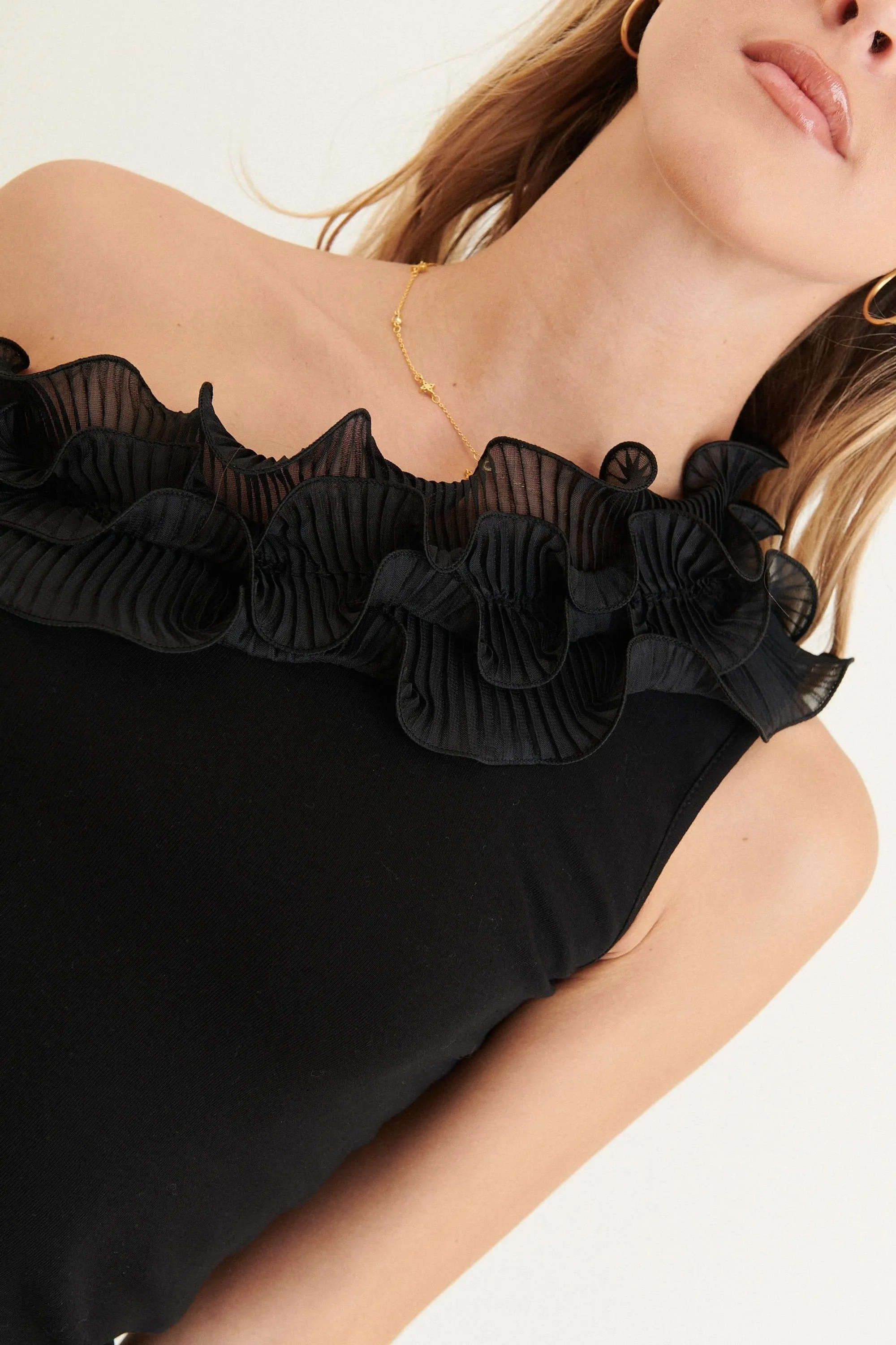 Ruffle Tank Top