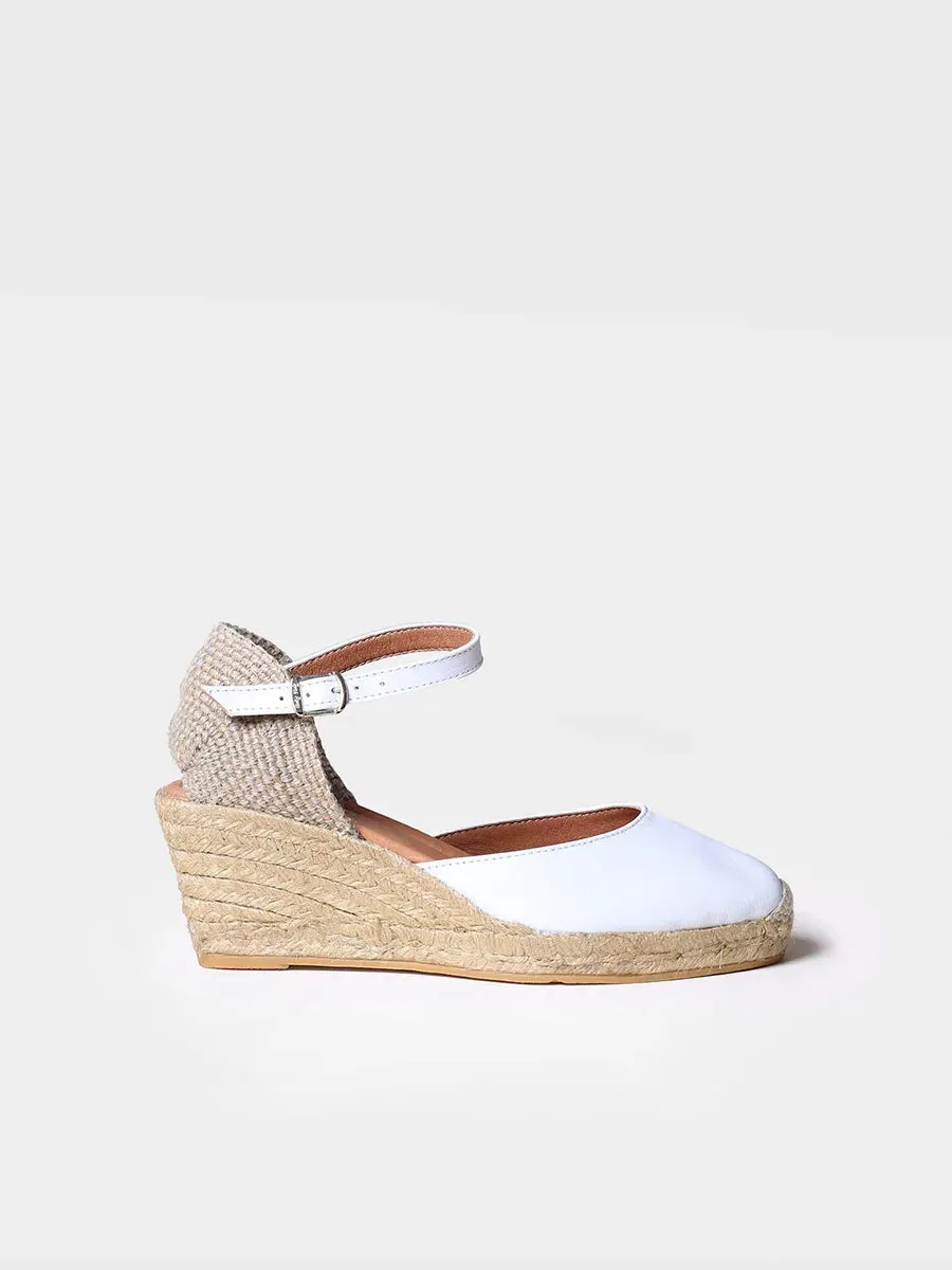 Closed leather espadrilles - COSTA-5