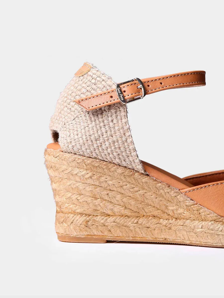 Closed leather espadrilles - COSTA-5