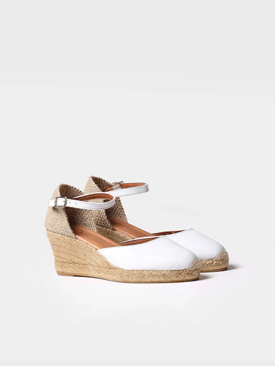 Closed leather espadrilles - COSTA-5