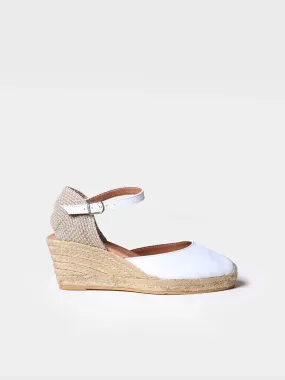 Closed leather espadrilles - COSTA-5