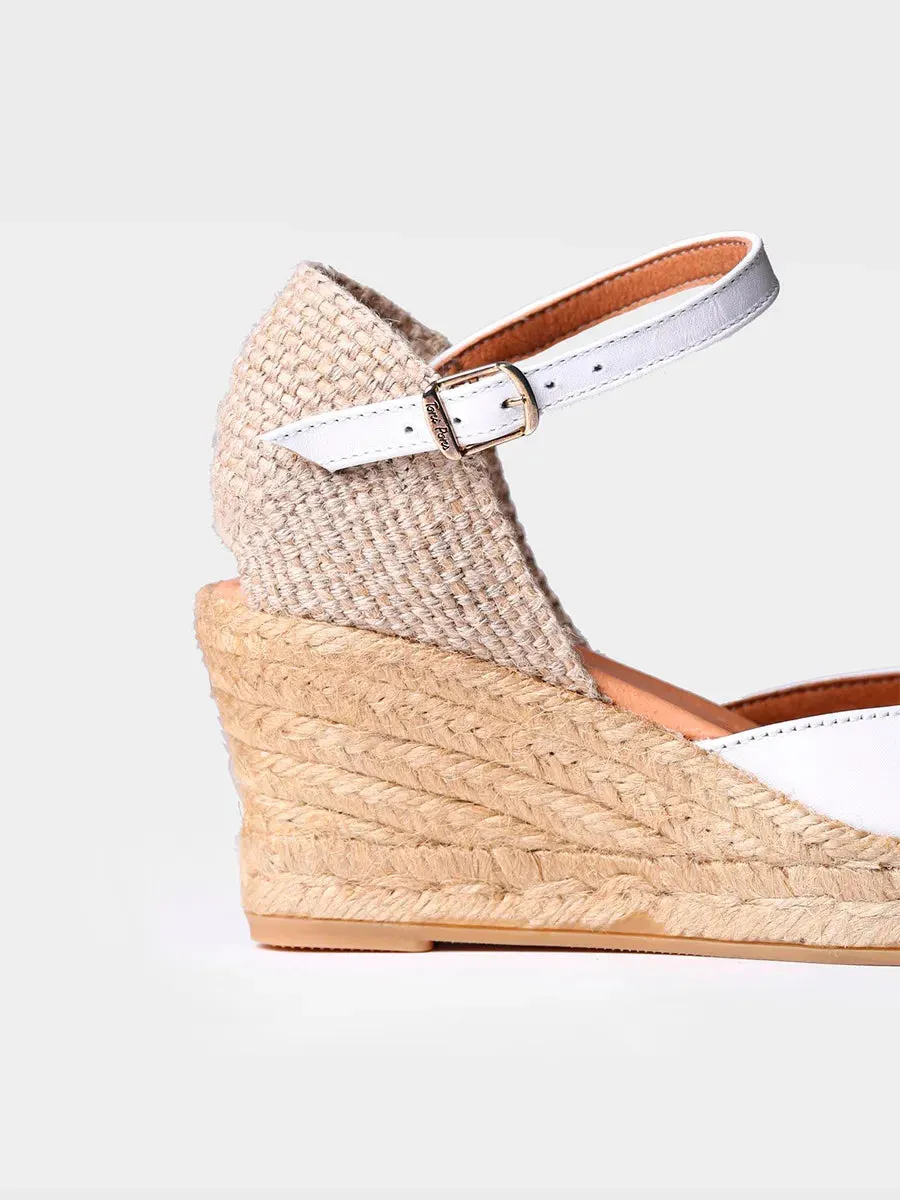 Closed leather espadrilles - COSTA-5