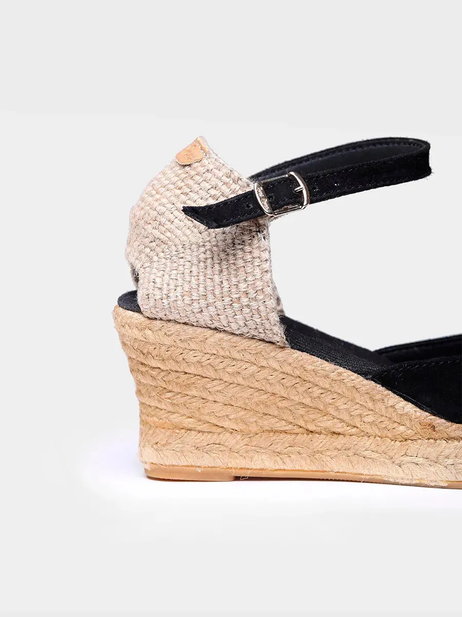 Closed leather espadrilles - LLORET-5