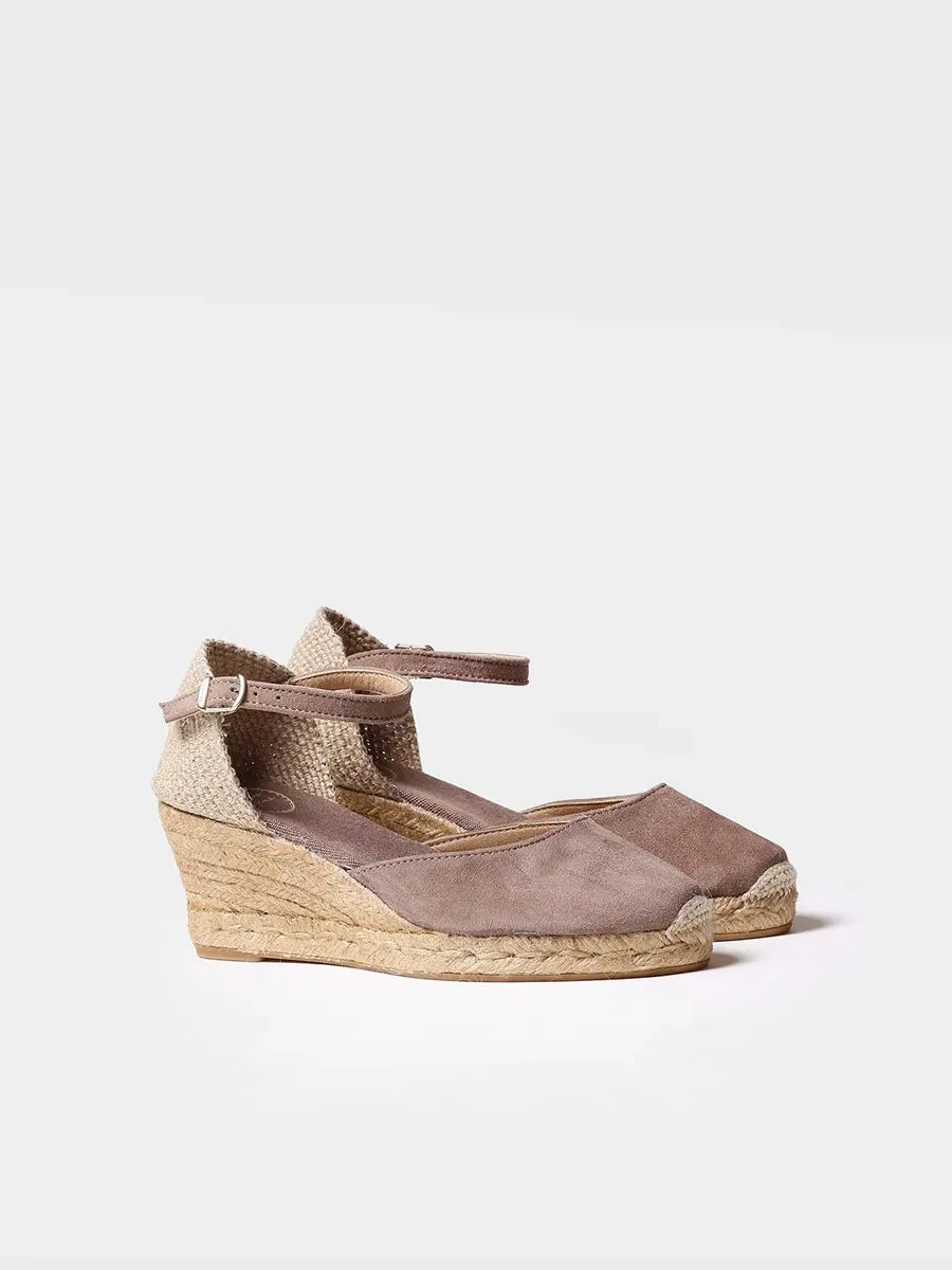 Closed leather espadrilles - LLORET-5