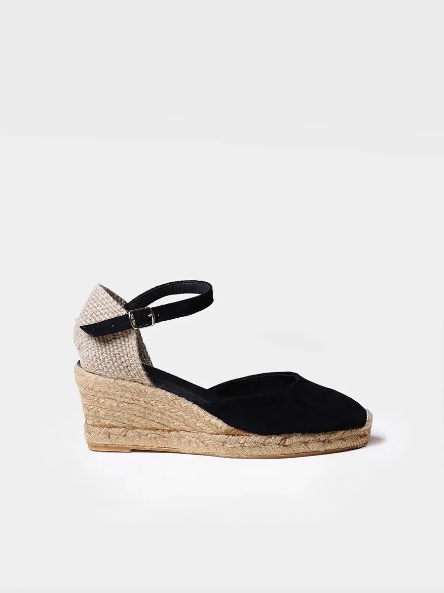 Closed leather espadrilles - LLORET-5