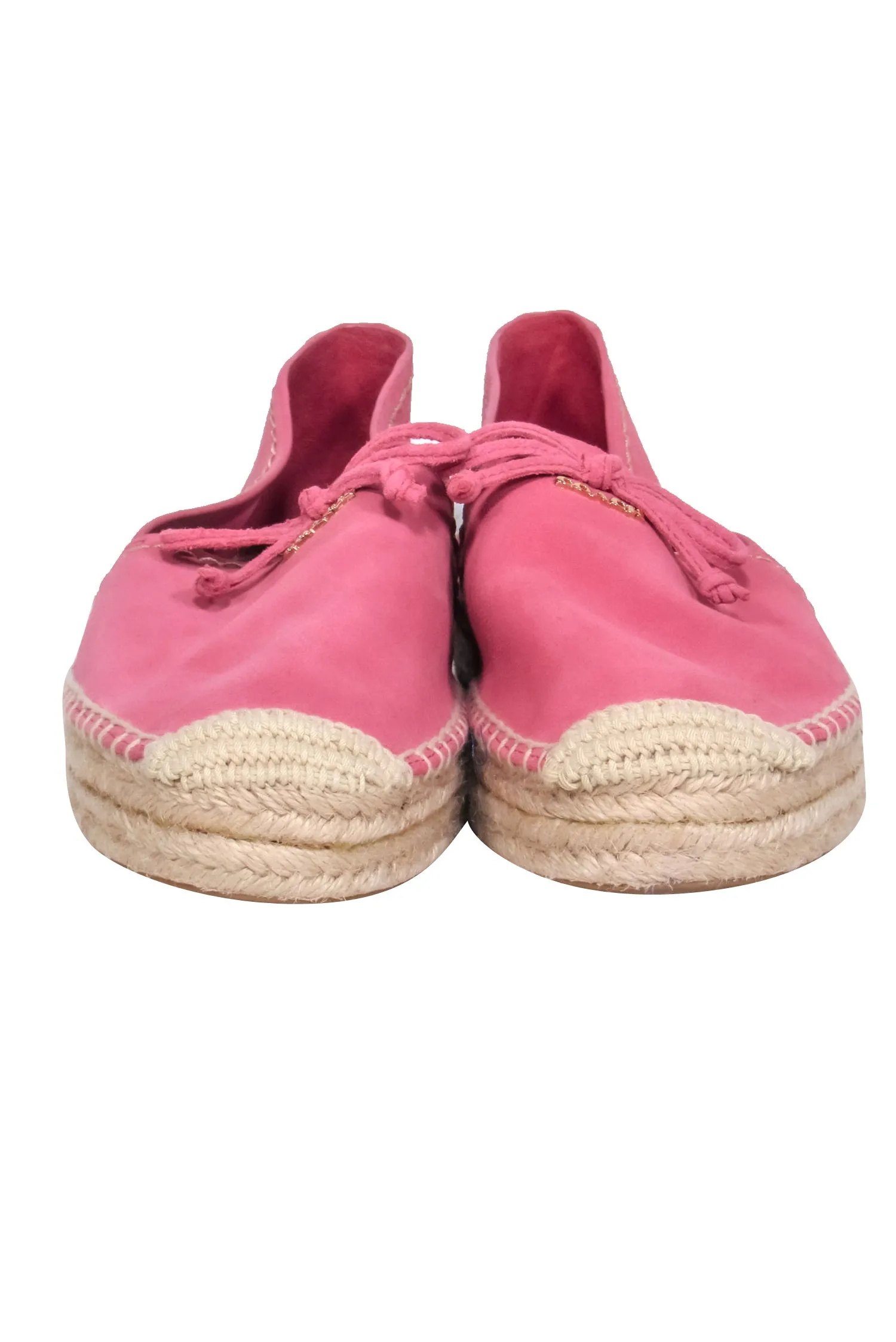 Coach - Pink Suede Espadrilles Sz 7.5