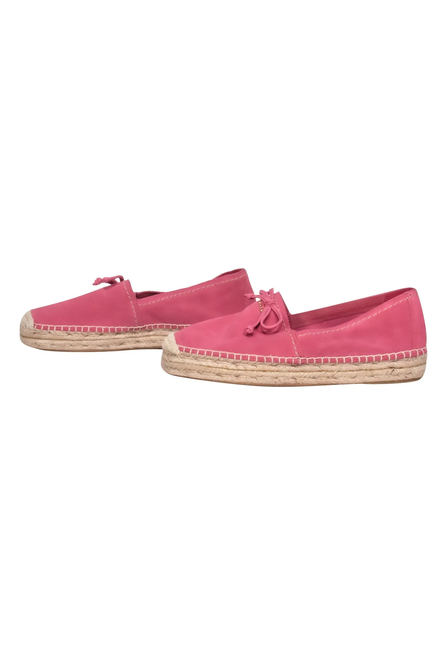 Coach - Pink Suede Espadrilles Sz 7.5