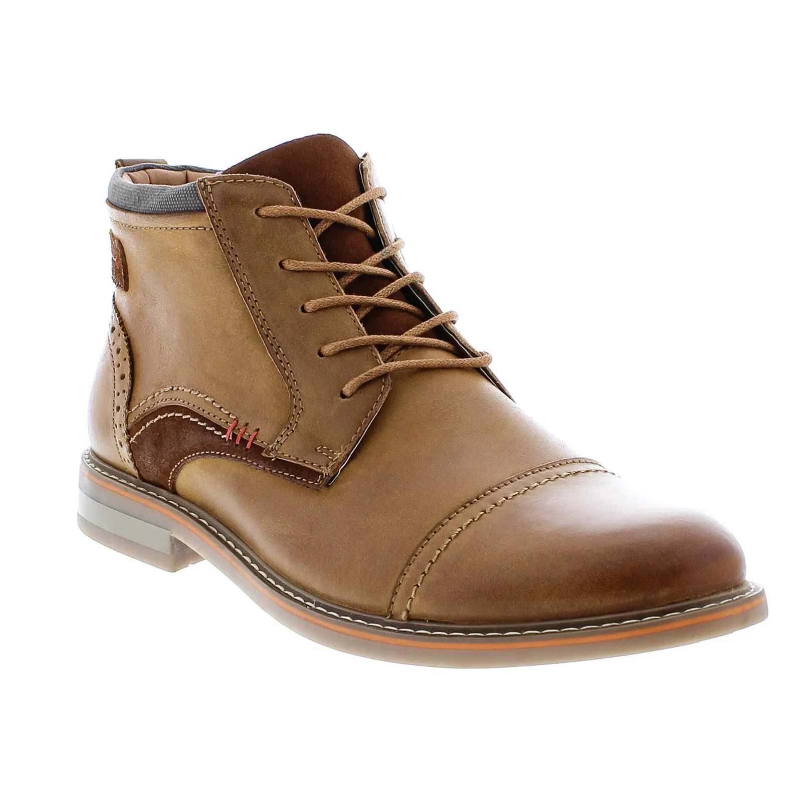 Cody EL2231B Men's Brown Leather Lace-Up Chukka Boots by English Laundry - Shop Now