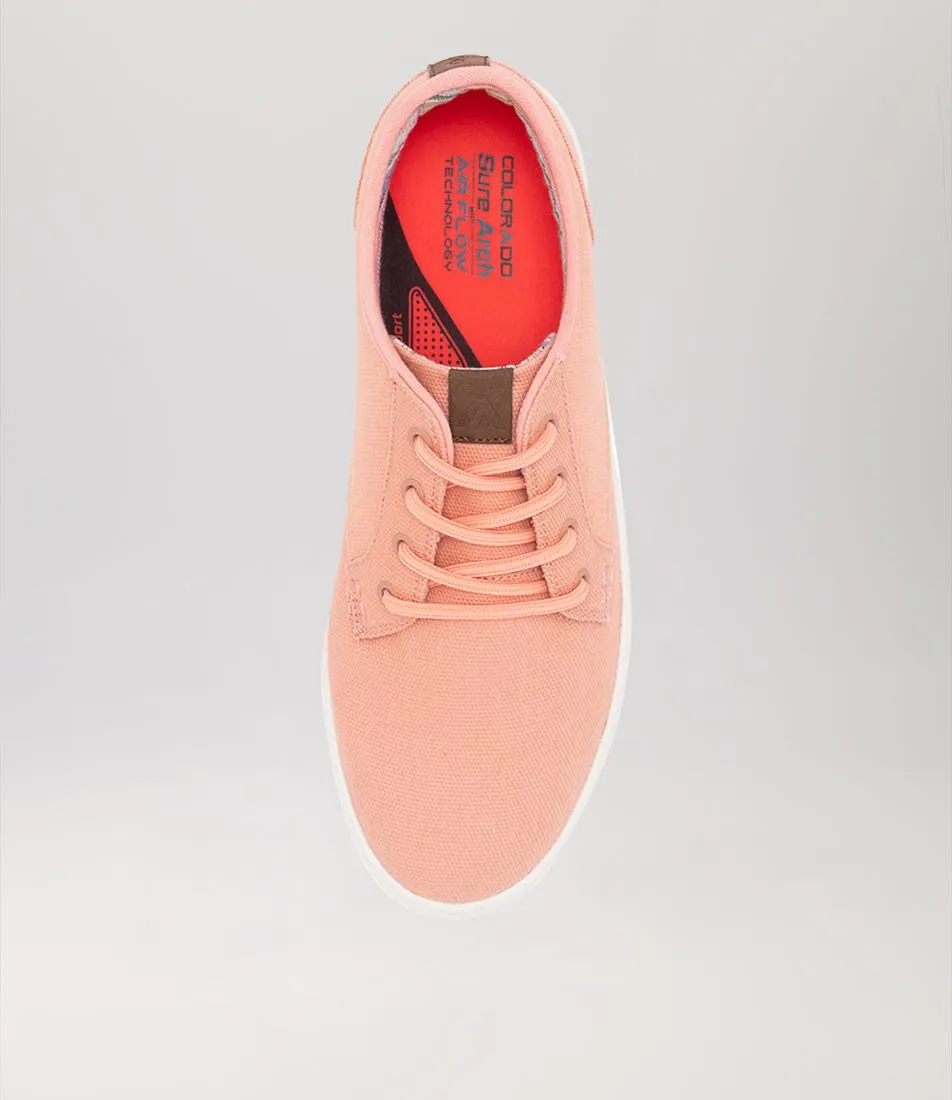 COLORADO Nexus Pink Canvas Sneakers