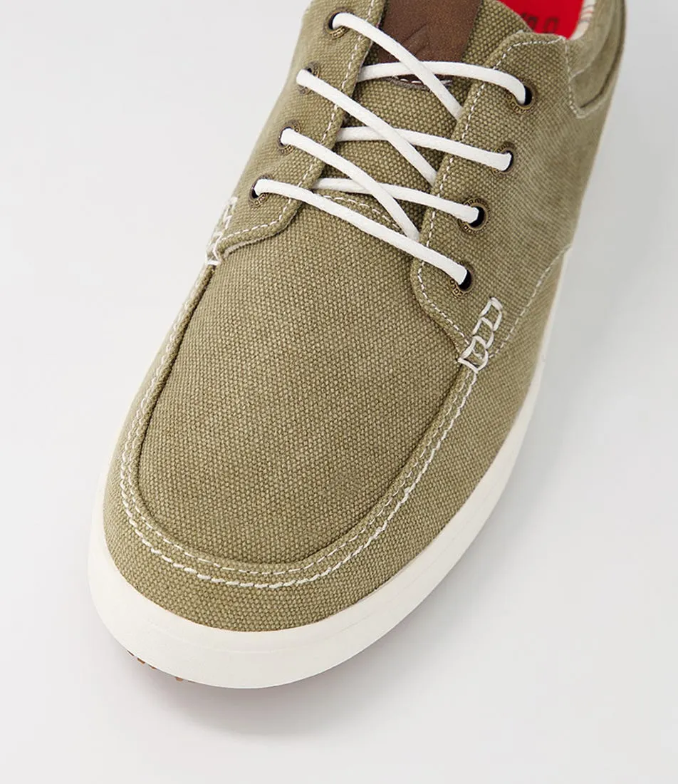 COLORADO Nilson Taupe Canvas Sneakers