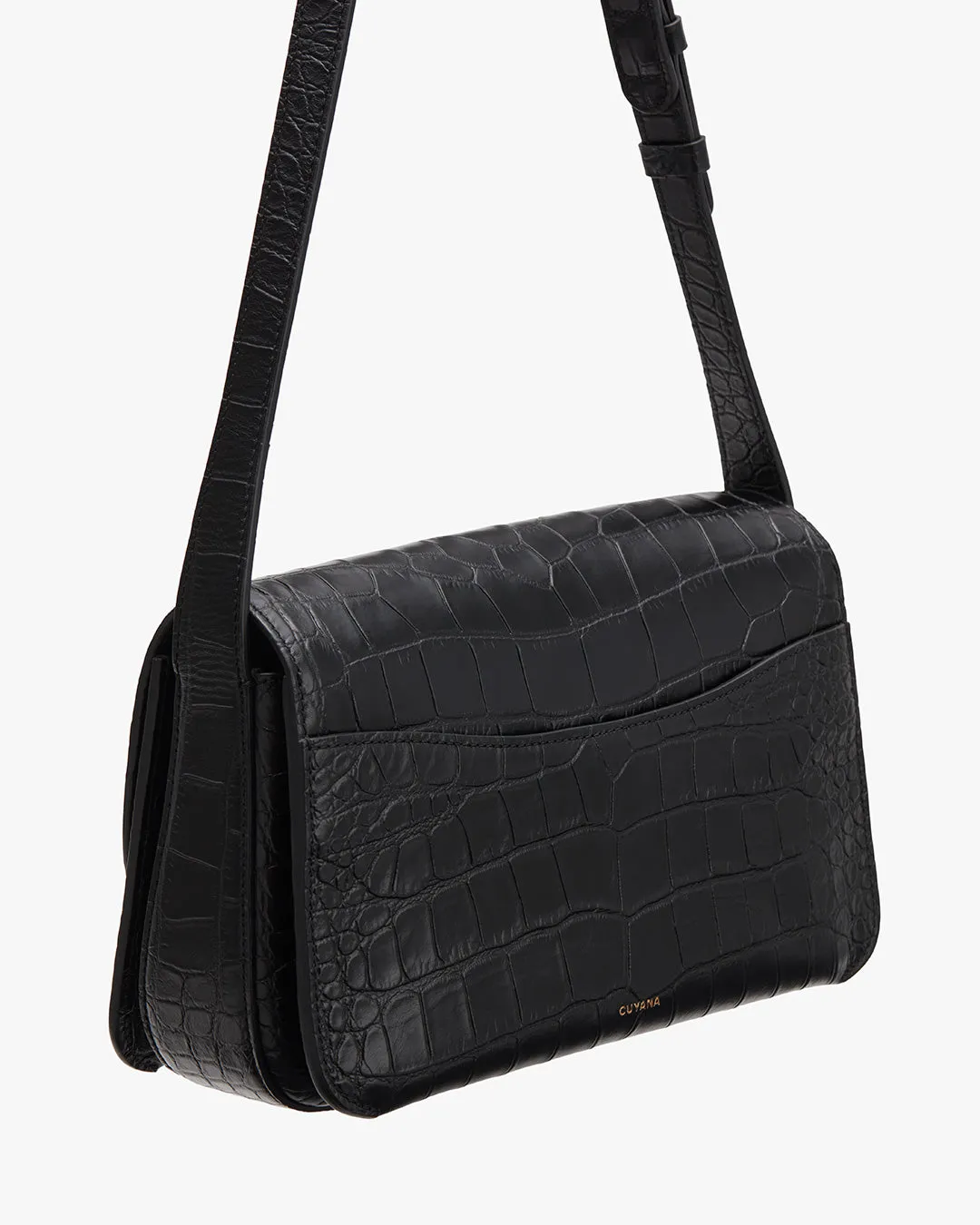 Concertina Shoulder Bag (Croco)