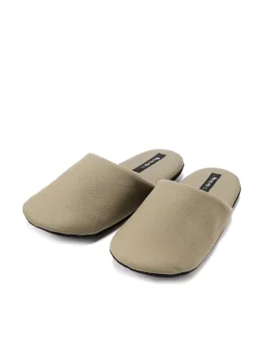 COTTON CANVAS SLIPPERS