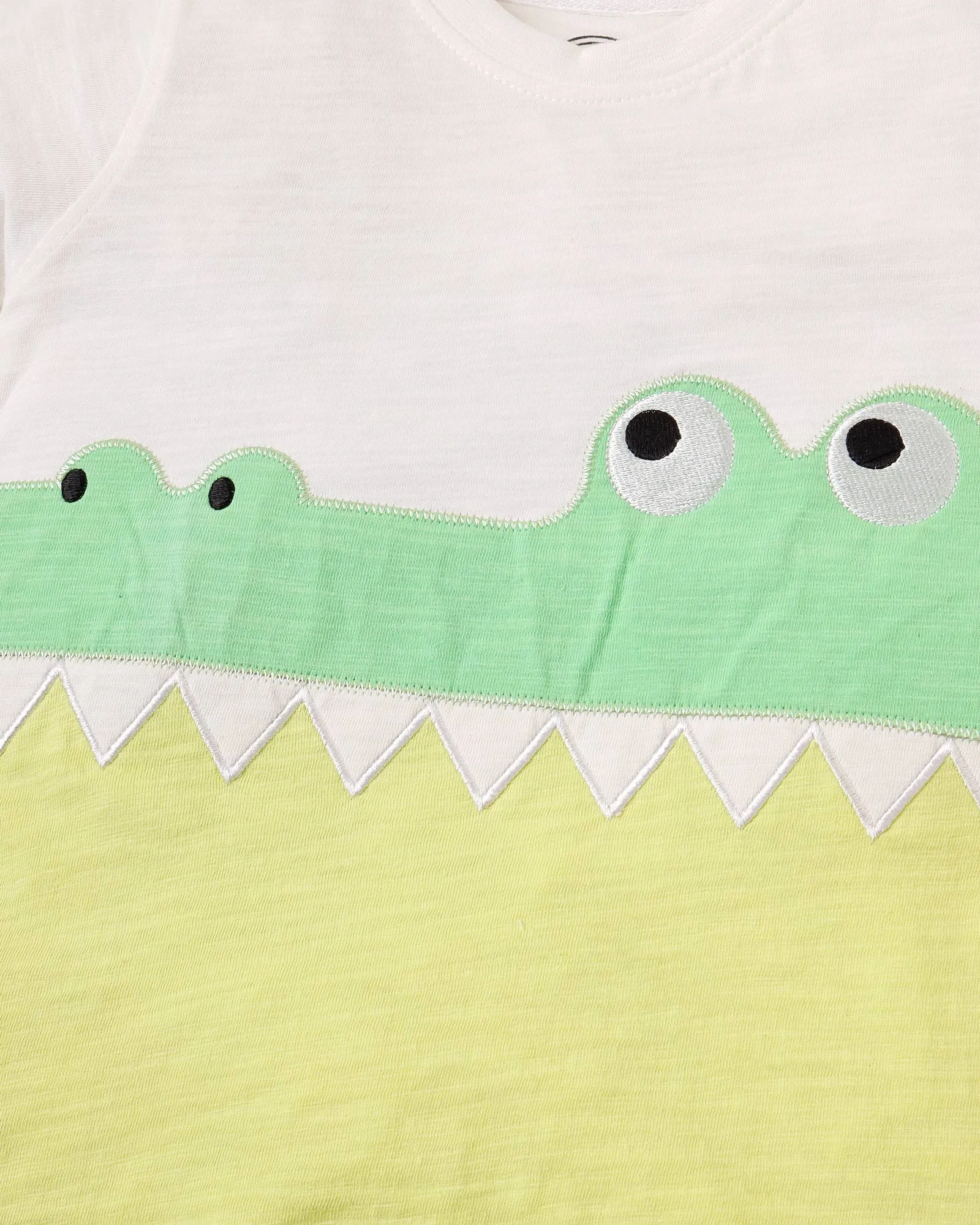 Green Crocodile Tee