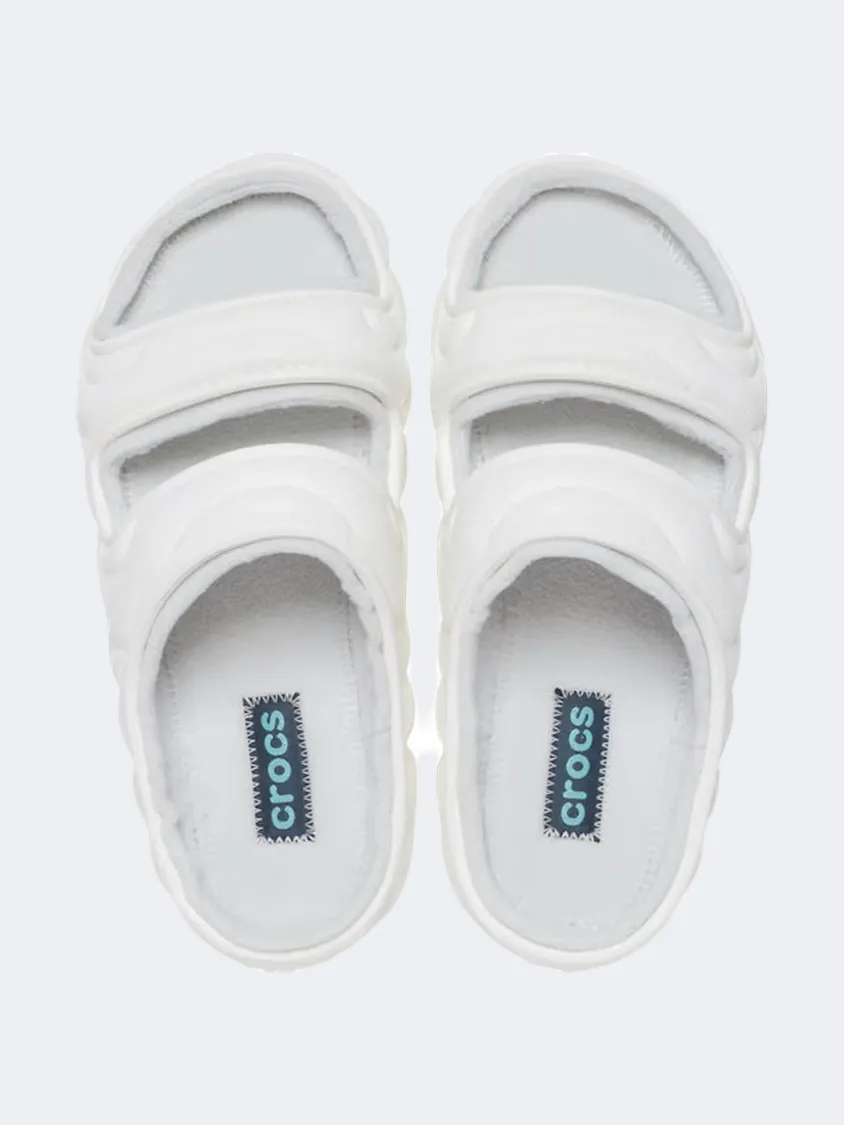 Crocs Classic Cozzzy Overpuff Unisex Lifestyle Slippers White