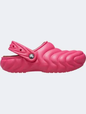 Crocs Classic Lined Overpuff Unisex Lifestyle Slippers Dragon Fruit